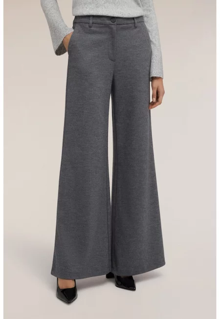 Панталон с широк крачол и джобове