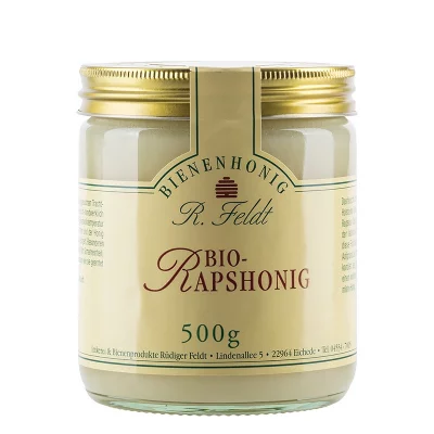 Пчелен мед от био Рапица, 500 g