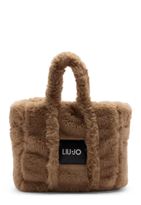 Плюшена чанта с лого