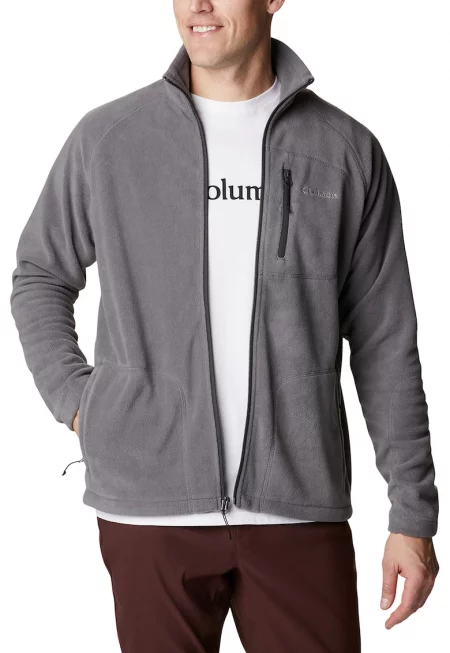 Поларена блуза Fast Trek II за трекинг с цип - Сив