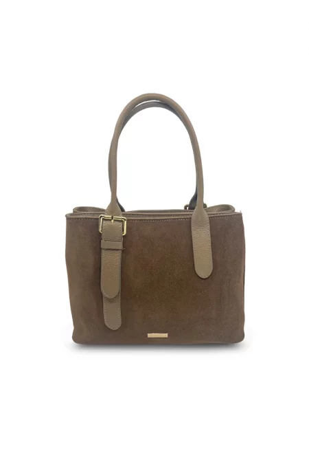 Praticita Elegante Leather Handbag