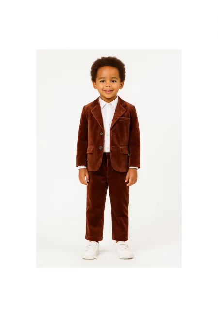 Прав кадифен панталон