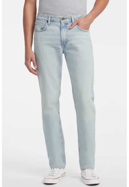 Прави дънки с 5 джоба - Ледено синьо