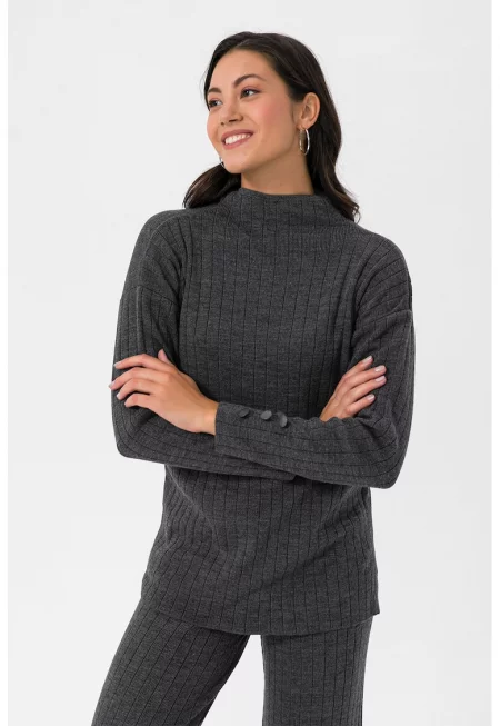 Рипсен пуловер и панталон - 2 части