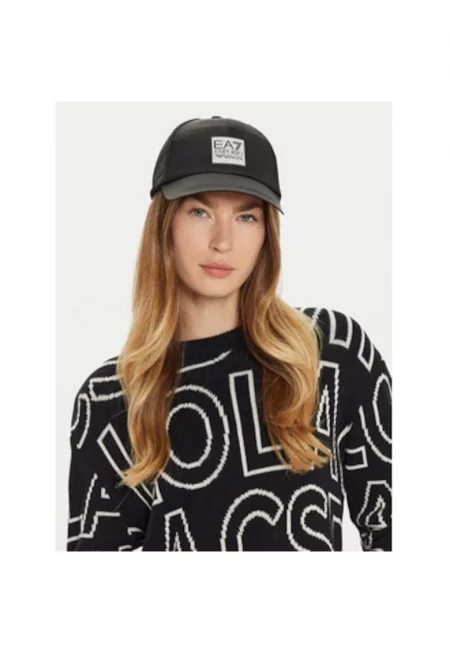 Шапка - Emporio Armani  модел 280044 4F100 00020 - черна - синтетичен материал