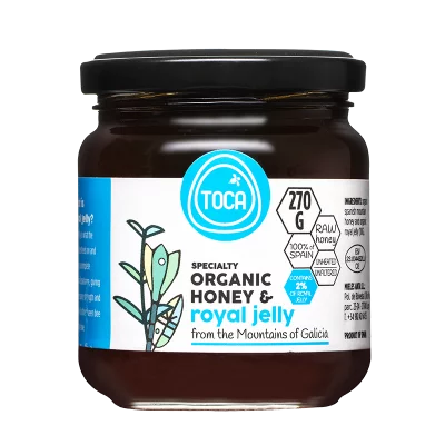 Speciality Organic Honey & Royal Jelly - Био планински мед и пчелно млечице, 270 g