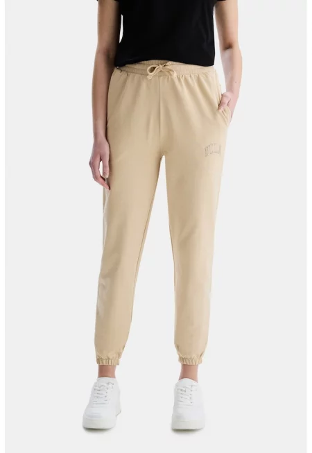 Спортен панталон Jezebel с лого - Слонова кост