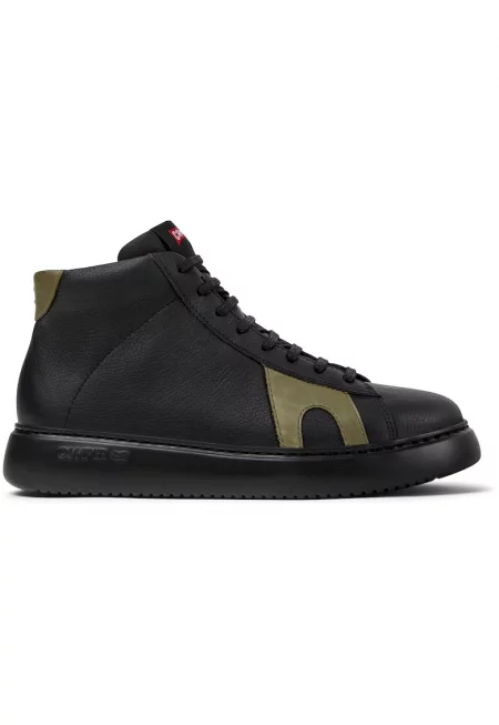 Спортни обувки Runner K21 от еко кожа с платформа - Черен