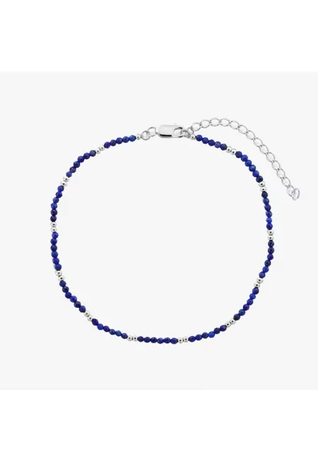 Сребърна гривна за глезен SummerScape – Лапис
