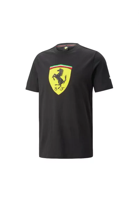 Тениска от памук Ferrari с лога
