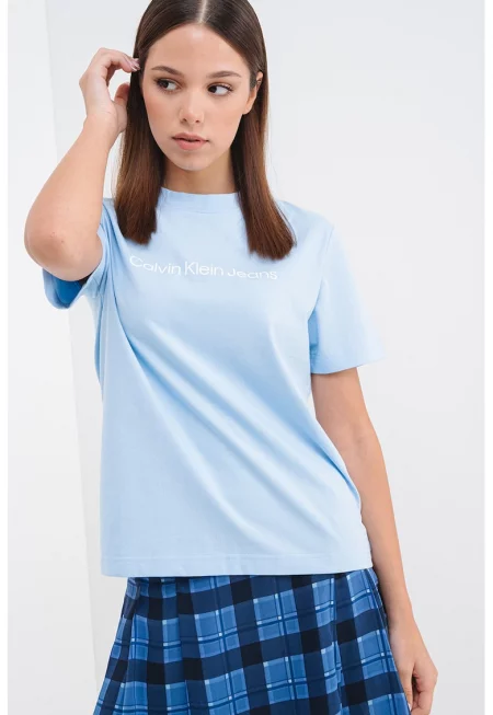 Тениска от памук с лого