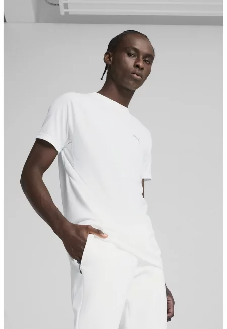 Тениска с овално деколте и лого