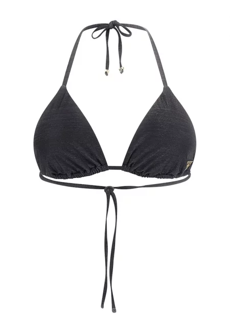 Триъгълен горен бански - Черен