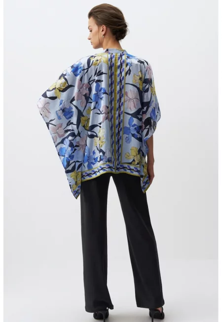 Уголемена риза тип пончо