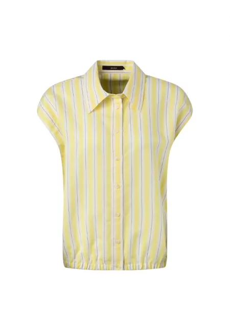 УИНДСОР - Риза без ръкави с ластик на талията - Жълт