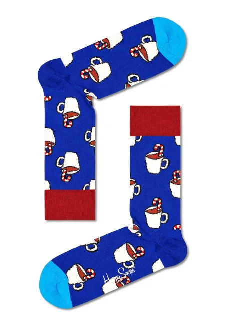 Унисекс подаръчен коледен комплект чорапи - 2 чорапи