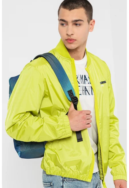 Яке бомбър с паднали ръкави