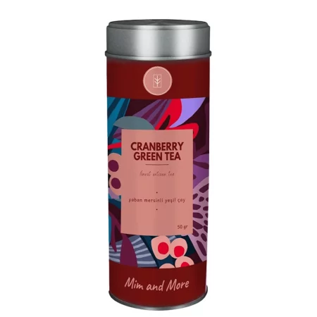 Зелен чай с червени боровинки, 50 g