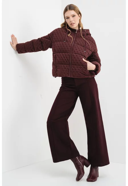 Зимно яке с качулка и лого