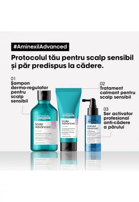 Ампули против косопад  Serie Expert Aminexil Advanced - с Aminexil и Omega 6