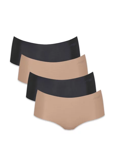 Бразилиана - 4 чифта - Черен/Бежов