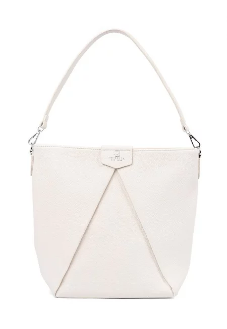 Чанта за рамо  бежова - полиестер - елегантен и удобен дизайн