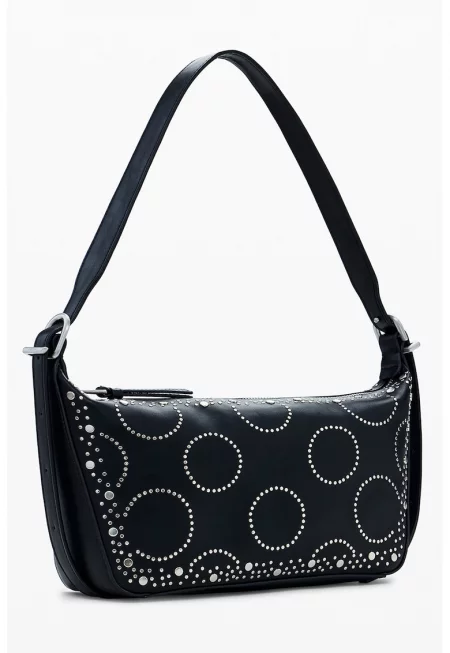 Чанта за рамо от еко кожа с принт