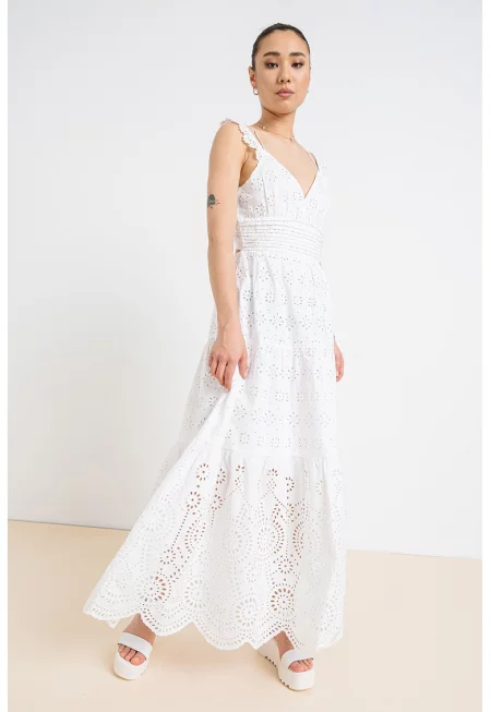 Дълга рокля Palma с шпиц и отвори