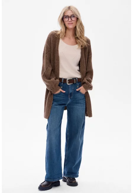 Дълга жилетка със спуснати ръкави Briar - Един размер