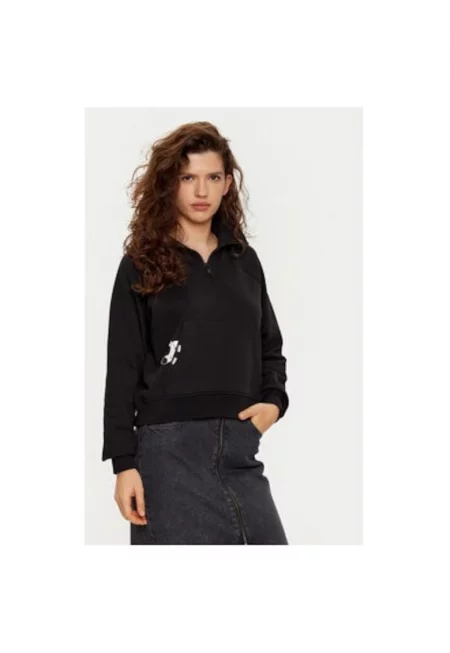 Дамска блуза -  304579813 - Органичен памук - Черна - Черен