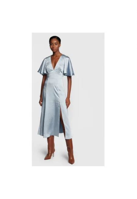 Дамска рокля -  300779774 - Полиестер - Син - Син