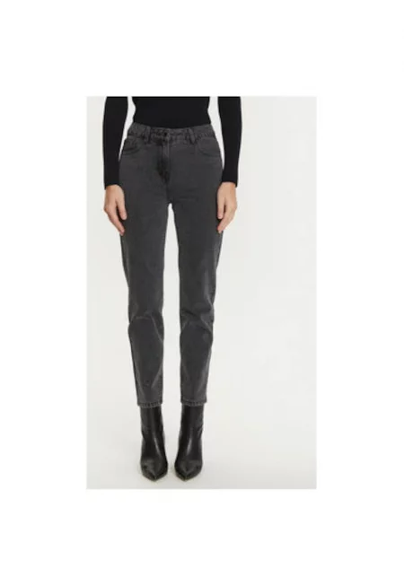 Дамски дънки -  304480898 - Памук - Сив - Сив