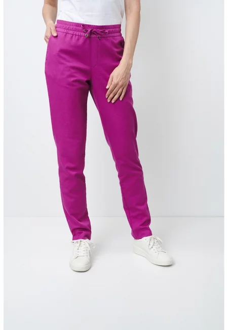 Дамски панталон  Anna 7500 тъмно розов