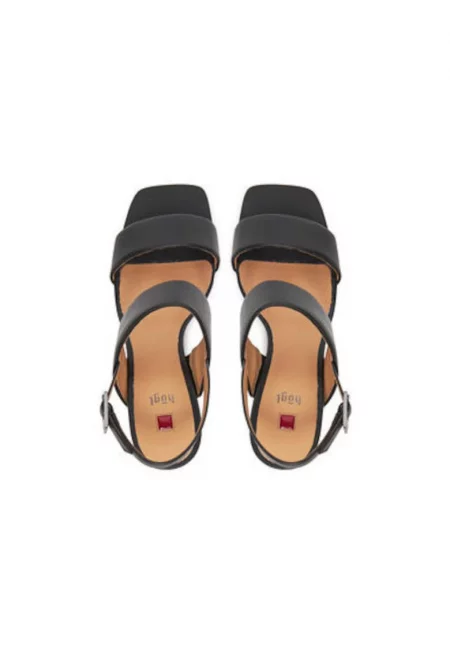 Дамски сандали - 9-106500-01000 - Hogl - Естествена кожа - Черен