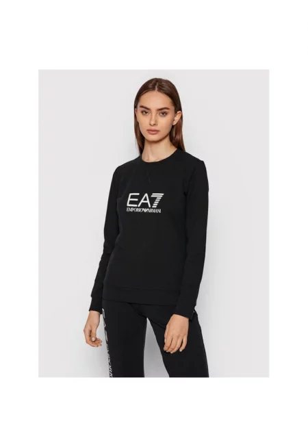 Дамски суичър -  814287 - черен - памук