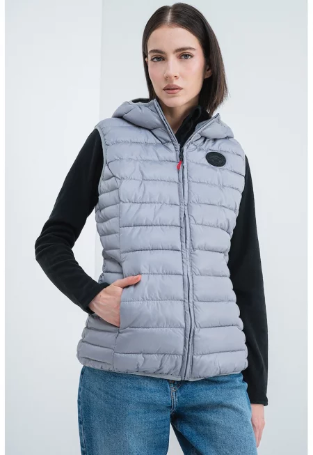 Елек Annecy с качулка и джобове