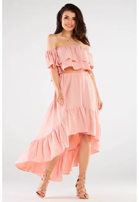 Ежедневна миди пола от полиестер A331