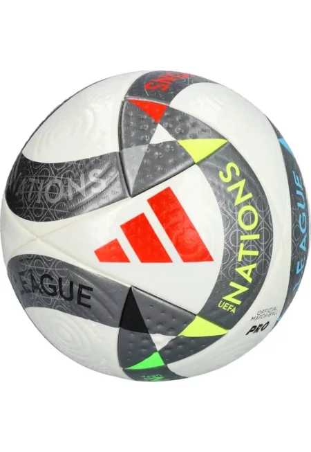 Футболна топка  UEFA Nations League 24 Pro - официална - Бял