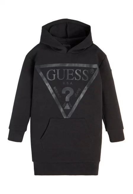 GUESS - Рокля тип худи с лого