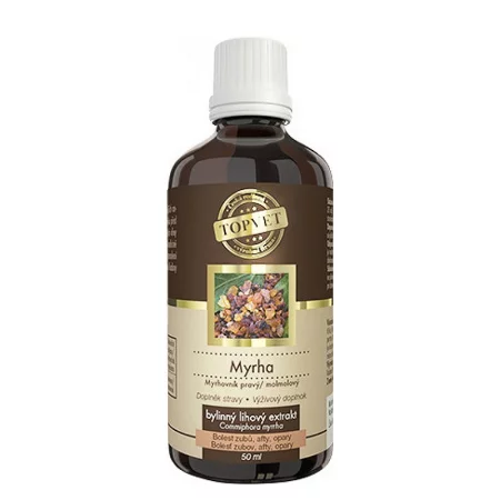 Имунитет и здраво сърце - Смирна (смола) + витамин С, 50 ml тинктура