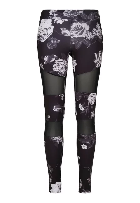 Клин с принт и ефирни зони