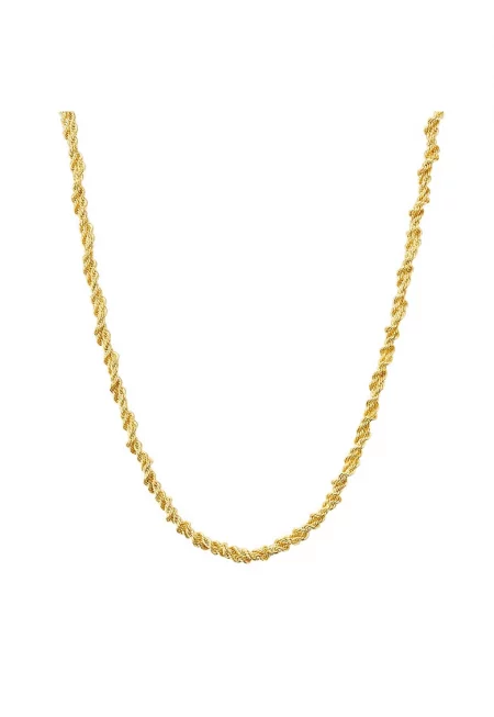 Колие с покритие от 14k злато - Златист