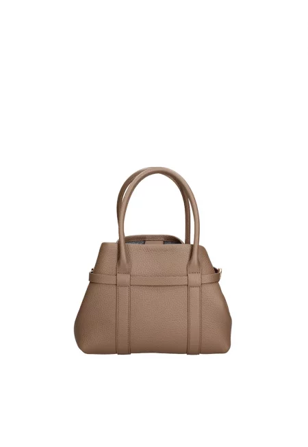 Кожена чанта Valoria Nova - Сиво-кафяв