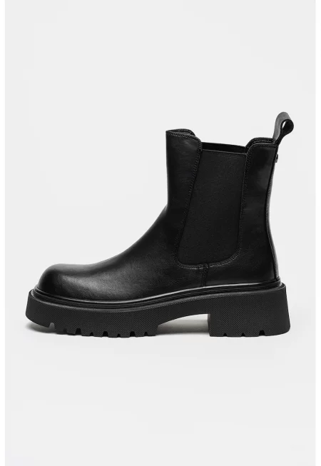 Кожени боти Zoe - Черен