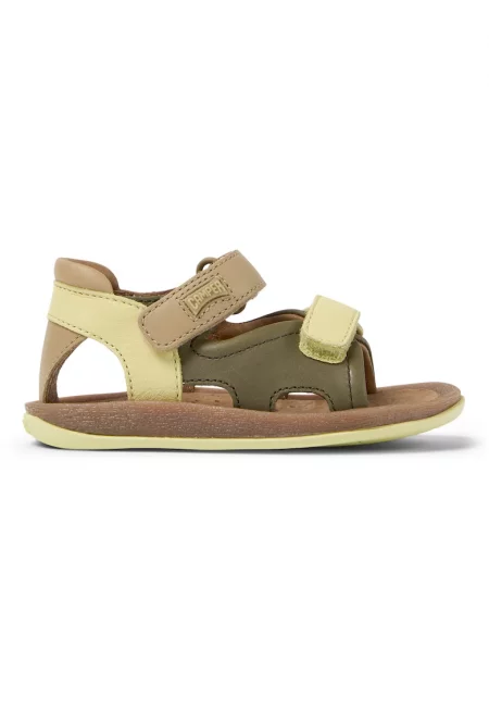 Кожени сандали с велкро