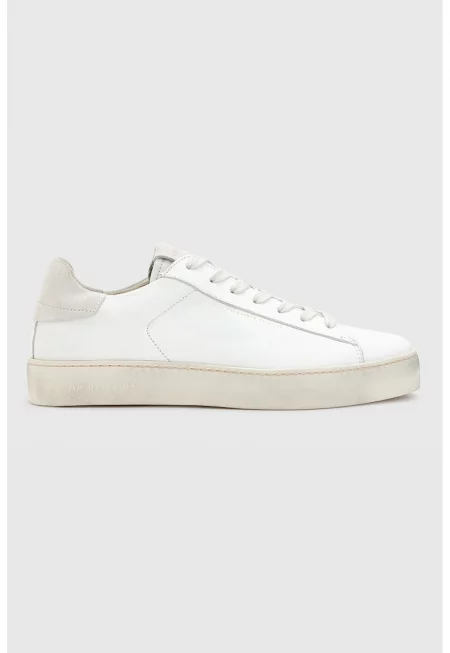 Кожени спортни обувки Shana - Мръснобял