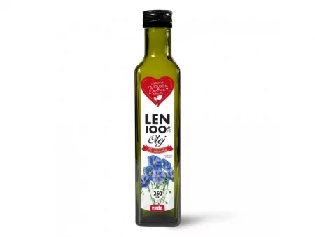 Ленено масло + Витамин E – За нормален холестерол и клетъчна защита, 250 ml