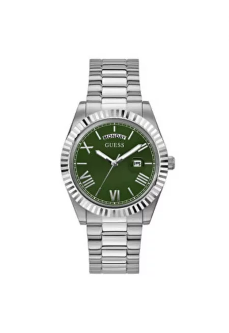 Мъжки часовник  модел GW0265G10 - 41-46 мм - стоманена каишка - 5 ATM - сребрист/зелен