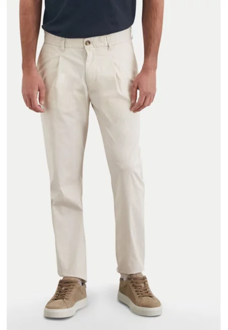 Мъжки панталон - Marc O'Polo - 304863899 - Памук - Бежов