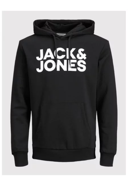 Мъжки суичър -  208544863 - Памук - Черен